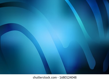 Light BLUE vector blurred background. New colored illustration in blur style with gradient. New way of your design.