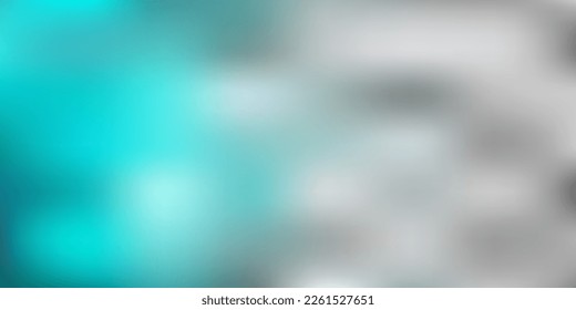 Light blue vector blurred background. Colorful abstract illustration with blur gradient. Smart pattern for websites.