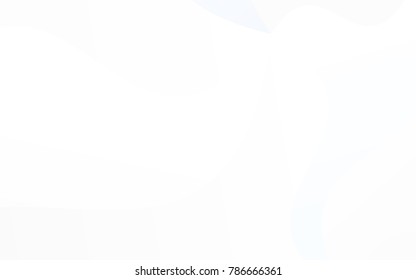 Light BLUE vector blurred background. Creative geometric illustration in Origami style with gradient. The elegant pattern can be used as part of a brand book.