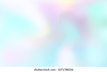 Light BLUE vector blurred bright pattern. Brand-new colored illustration in blurry style with gradient. The completely new template can be used for your brand book.