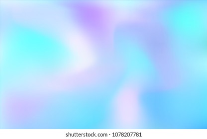 Light BLUE vector blurred bright pattern. Creative illustration in halftone style with gradient. A completely new template for your business design.