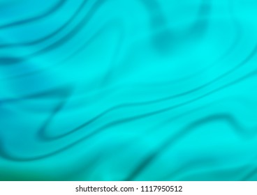 Light BLUE vector blurred bright wave template. An elegant bright illustration with gradient. A completely new template for your business design.