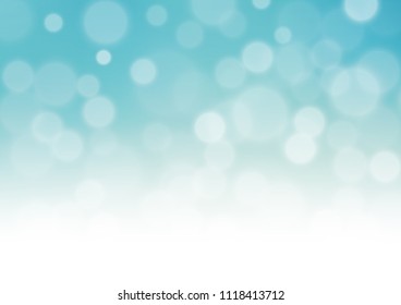 Light BLUE vector blurred bright background. Glitter abstract illustration with an elegant design. The blurred design can be used for your web site.