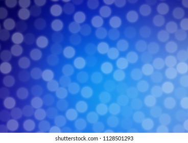 Light BLUE vector blurred bright template. Creative illustration in halftone style with gradient. Brand new design for your business.