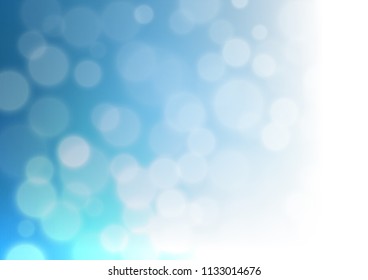 Light BLUE vector blurred bright pattern. A vague abstract illustration with gradient. The background for your creative designs.