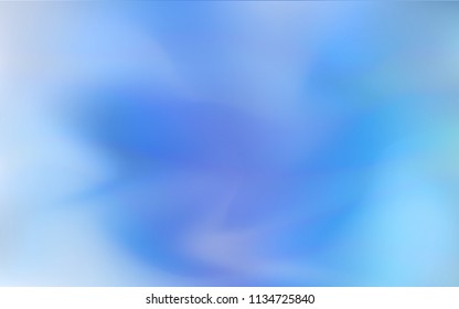 Light BLUE vector blurred bright template. Modern geometrical abstract illustration with gradient. Brand-new design for your business.