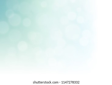 Light BLUE vector blurred bright background. A completely new color illustration in a bokeh style. The background for your creative designs.