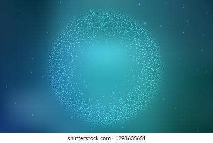 Light BLUE vector blurred bright texture. Modern abstract illustration with gradient. New way of your design.
