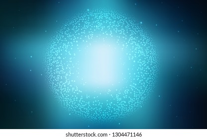 Light BLUE vector blurred bright template. An elegant bright illustration with gradient. New way of your design.