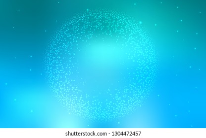Light BLUE vector blurred bright texture. An elegant bright illustration with gradient. Background for a cell phone.