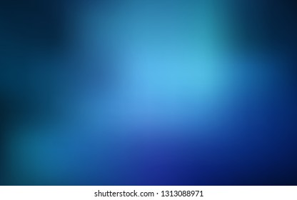 Light BLUE vector blurred bright texture. Abstract colorful illustration with gradient. Background for designs.