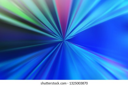Light BLUE vector blurred bright template. Colorful abstract illustration with gradient. New way of your design.