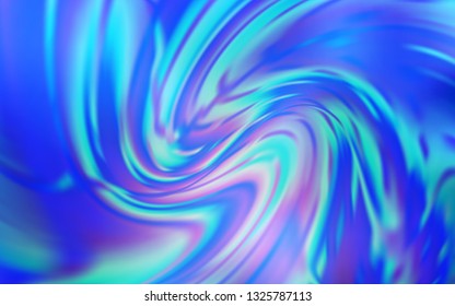 Light BLUE vector blurred bright pattern. Colorful abstract illustration with gradient. New style for your business design.