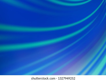 Light BLUE vector blurred bright background. An elegant bright illustration with gradient. The template can be used for your brand book.