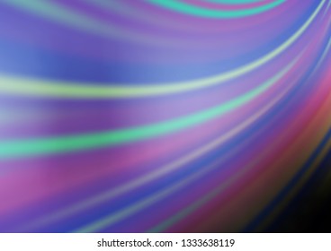Light BLUE vector blurred bright template. A vague abstract illustration with gradient. A new texture for your design.