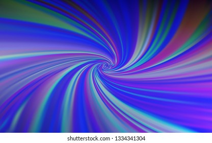 Light BLUE vector blurred bright template. New colored illustration in blur style with gradient. Elegant background for a brand book.