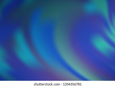 Light BLUE vector blurred bright background. Shining colorful illustration in a Brand new style. The blurred design can be used for your web site.