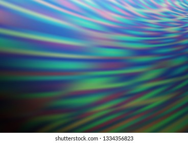 Light BLUE vector blurred bright background. Modern geometrical abstract illustration with gradient. The template for backgrounds of cell phones.