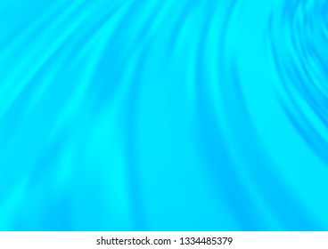 Light BLUE vector blurred bright pattern. Modern geometrical abstract illustration with gradient. A new texture for your design.