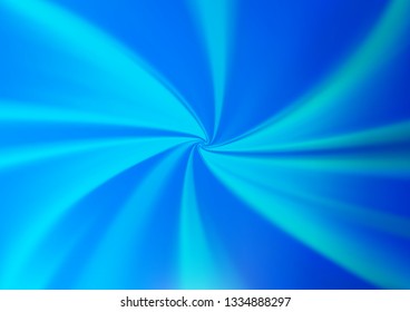 Light BLUE vector blurred bright template. An elegant bright illustration with gradient. The template can be used for your brand book.