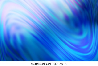 Light BLUE vector blurred bright texture. Colorful abstract illustration with gradient. Background for a cell phone.