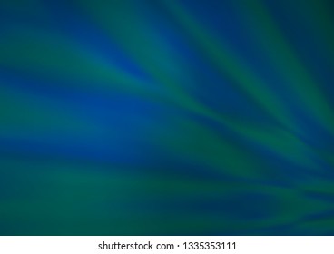 Light BLUE vector blurred bright template. A completely new color illustration in a bokeh style. Brand new style for your business design.