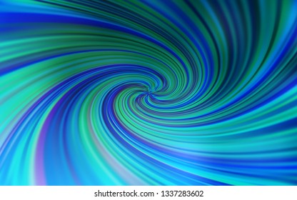 Light BLUE vector blurred bright template. Creative illustration in halftone style with gradient. The best blurred design for your business.