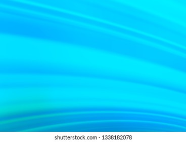 Light BLUE vector blurred bright template. Glitter abstract illustration with an elegant design. A completely new design for your business.