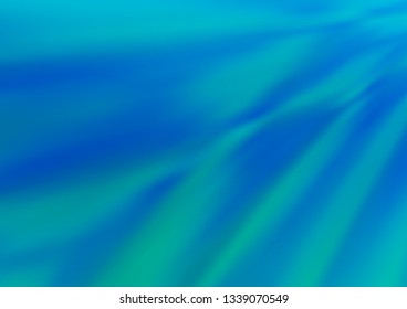 Light BLUE vector blurred bright pattern. A vague abstract illustration with gradient. The blurred design can be used for your web site.