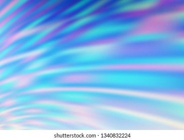 Light BLUE vector blurred bright background. Colorful illustration in blurry style with gradient. The best blurred design for your business.