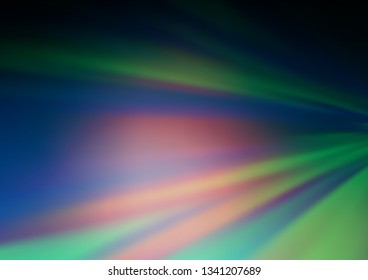 Light BLUE vector blurred bright template. Colorful illustration in abstract style with gradient. A completely new design for your business.