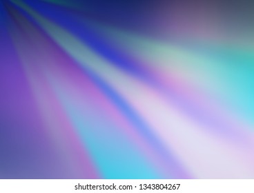 Light BLUE vector blurred bright pattern. Colorful abstract illustration with gradient. The best blurred design for your business.