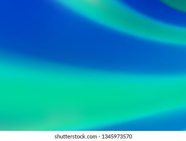 Light BLUE vector blurred bright background. Colorful abstract illustration with gradient. The best blurred design for your business.