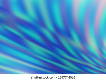 Light BLUE vector blurred bright pattern. Modern geometrical abstract illustration with gradient. Brand new design for your business.