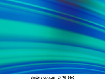 Light BLUE vector blurred bright background. Creative illustration in halftone style with gradient. A completely new design for your business.