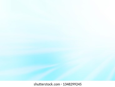 Light BLUE vector blurred bright template. Glitter abstract illustration with an elegant design. The template for backgrounds of cell phones.