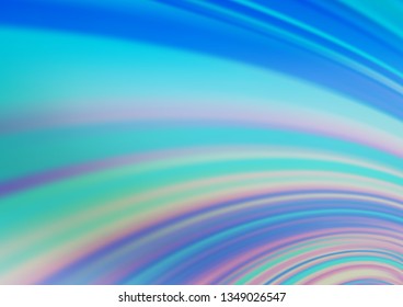 Light BLUE vector blurred bright background. A vague abstract illustration with gradient. The elegant pattern for brand book.