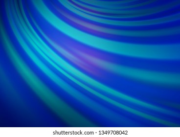 Light BLUE vector blurred bright pattern. A vague abstract illustration with gradient. The blurred design can be used for your web site.