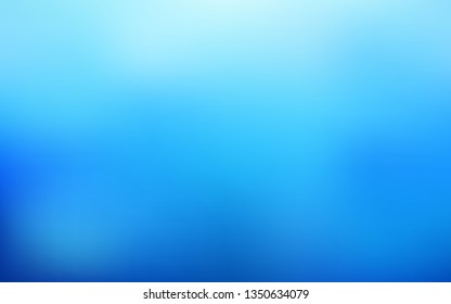 Light BLUE vector blurred bright texture. Colorful abstract illustration with gradient. New way of your design.