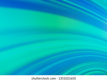 Light BLUE vector blurred bright background. Modern geometrical abstract illustration with gradient. The template for backgrounds of cell phones.