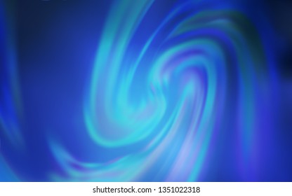 Light BLUE vector blurred bright template. Colorful illustration in abstract style with gradient. Elegant background for a brand book.