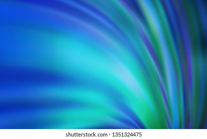 Light BLUE vector blurred bright pattern. Colorful abstract illustration with gradient. New style for your business design.