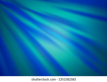 Light BLUE vector blurred bright template. Colorful abstract illustration with gradient. Brand new style for your business design.