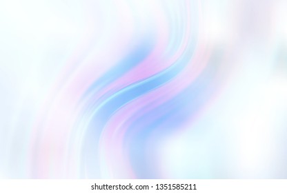 Light BLUE vector blurred bright template. Colorful abstract illustration with gradient. New way of your design.