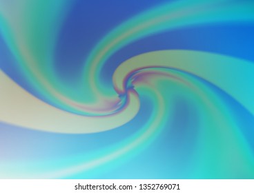 Light BLUE vector blurred bright background. Colorful illustration in abstract style with gradient. A completely new design for your business.