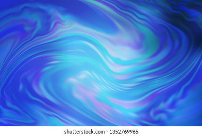 Light BLUE vector blurred bright pattern. A completely new colored illustration in blur style. Background for a cell phone.