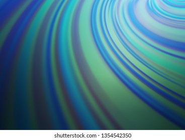 Light BLUE vector blurred bright pattern. Modern geometrical abstract illustration with gradient. The template for backgrounds of cell phones.
