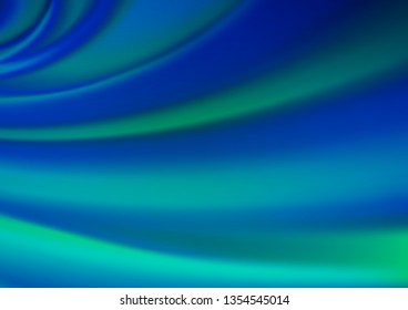 Light BLUE vector blurred bright background. Colorful abstract illustration with gradient. A new texture for your design.