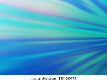 Light BLUE vector blurred bright pattern. An elegant bright illustration with gradient. A completely new template for your design.