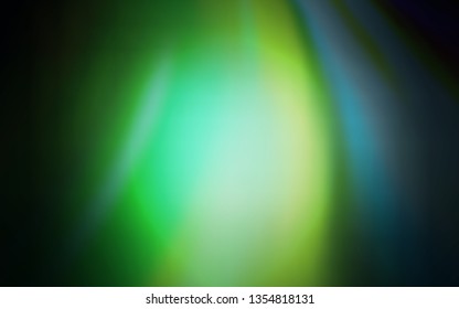 Light BLUE vector blurred bright pattern. Colorful illustration in abstract style with gradient. New way of your design.